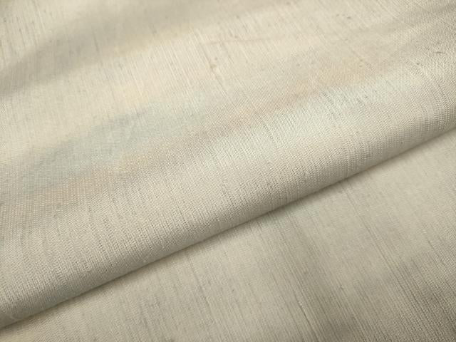 平和屋着物▽上質な小紋　単衣　紬地　霞文　暈し染め　正絹　逸品　DABD6495du