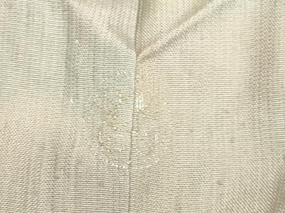 平和屋着物▽上質な小紋　単衣　紬地　霞文　暈し染め　正絹　逸品　DABD6495du