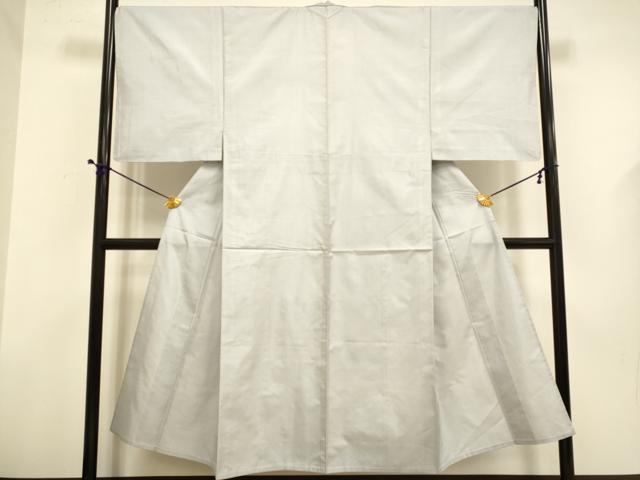 平和屋着物▽男性　本場大島紬　白大島　単衣　一元絣　正絹　逸品　DABD6504du