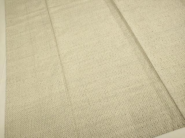 平和屋着物●本場大島紬　薩摩結城　格子　外山特製　証紙付き　正絹　逸品　DABD6511du