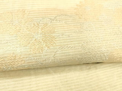 平和屋着物＊夏物 アンティーク 大正ロマン 六通柄 京袋帯 引き抜き帯 飾花文 正絹 逸品 DABD6524cm