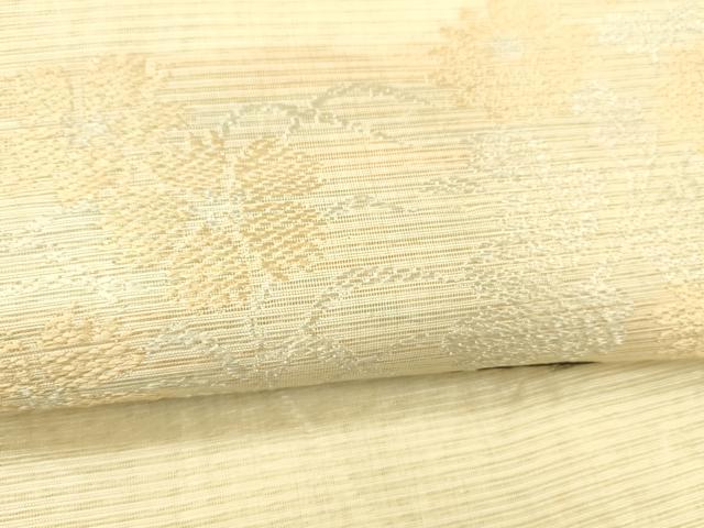 平和屋着物＊夏物 アンティーク 大正ロマン 六通柄 京袋帯 引き抜き帯 飾花文 正絹 逸品 DABD6524cm