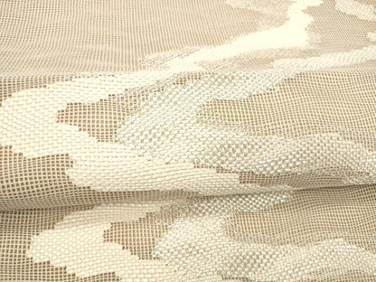 平和屋着物＊夏物 六移柄袋帯 流水文 三越扱い 正絹 逸品 DABD6526cm