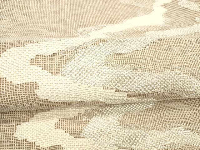 平和屋着物＊夏物 六移柄袋帯 流水文 三越扱い 正絹 逸品 DABD6526cm