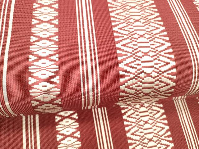 平和屋着物＊夏物 本場筑前博多織 八寸名古屋帯 紗献上 正絹 逸品 DABD6534cm