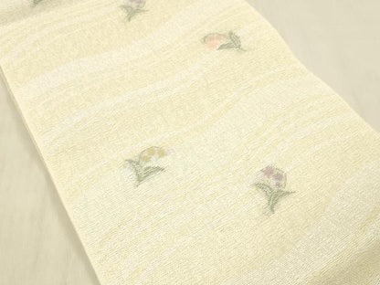 平和屋着物＊夏物 八寸名古屋帯 鈴蘭 DABD6557cm