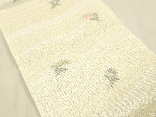 平和屋着物＊夏物 八寸名古屋帯 鈴蘭 DABD6557cm