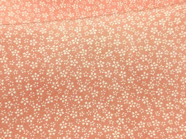 平和屋着物■江戸小紋 舞花文 暈し染め 正絹 逸品 DABD6601cm