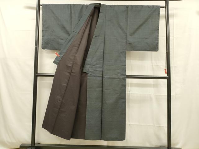 平和屋着物■男性 本場大島紬 アンサンブル 100亀甲 総詰め 正絹 逸品 DABD6602cm