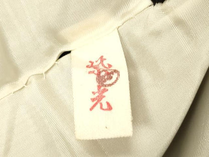 平和屋着物■豪華黒留袖 駒刺繍 佳華の宴 暈し染め 金彩 正絹 逸品 DABD6618cm