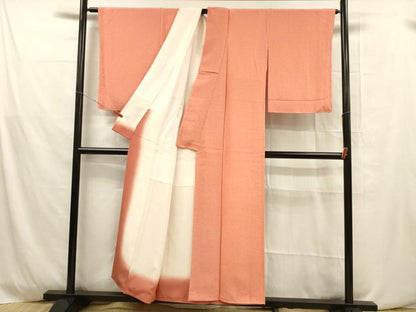 平和屋着物■江戸小紋 舞花文 正絹 逸品 未使用 DABD6638cm