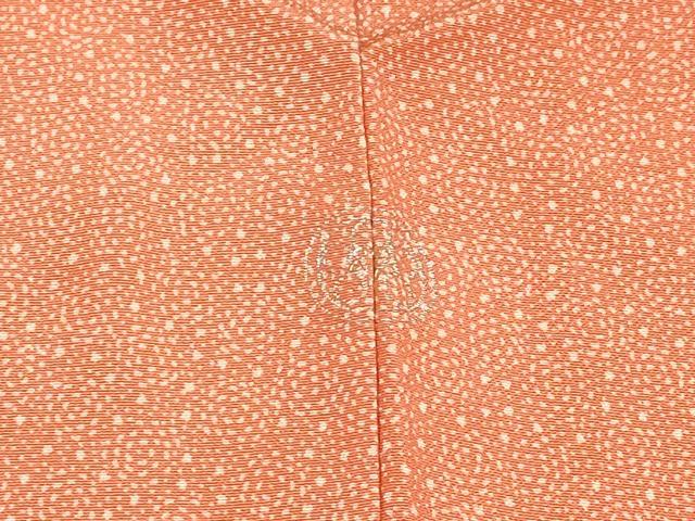 平和屋着物■江戸小紋 舞花文 正絹 逸品 未使用 DABD6638cm