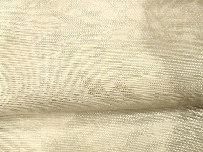 平和屋着物＊夏物 六通柄袋帯 枝葉文 金銀糸 正絹 逸品 DABD6682cm