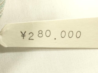 平和屋着物＊夏物 全通柄袋帯 モール織 横段文 上代28万 正絹 逸品 DABD6688cm