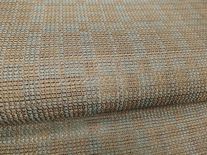平和屋着物＊夏物 両面 全通柄袋帯 泥染 間道 幾何学文様 正絹 逸品 DABD6705cm