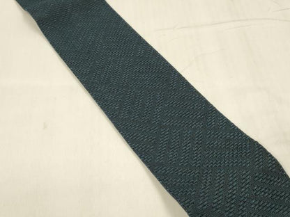 平和屋着物＊夏物 男性 角帯 抽象文様 濃藍色 麻 逸品 DABD6707cm