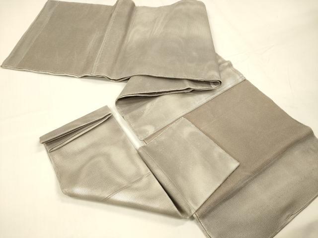平和屋着物＊夏物　つけ帯　流水文　金銀糸　正絹　逸品　DABD6874cm 平和屋着物＊夏物 六通柄袋帯 流水文 銀糸 正絹 逸品 DAAX0474cmの通販
