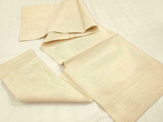 平和屋着物＊夏物 西陣 絽綴れ つけ帯 草花文 金銀糸 正絹 逸品 DABD6717cm