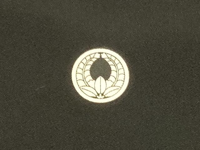 平和屋着物■豪華黒留袖 友禅 作家物 風景草花文 松竹梅 正絹 逸品 DABD6742cm