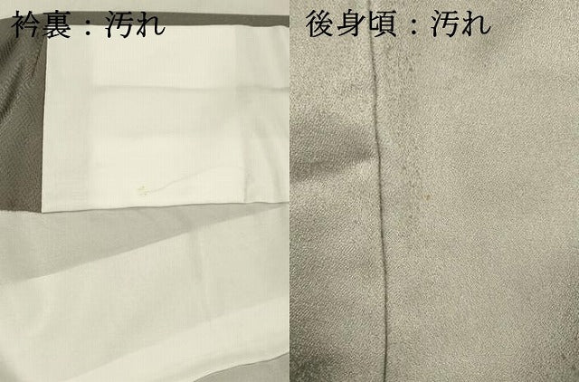 平和屋着物■訪問着 風景文 金銀彩 正絹 逸品 DABD6743cm