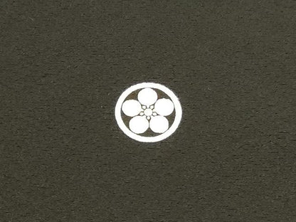 平和屋着物■豪華黒留袖　手描き　風景文　暈し染め　正絹　逸品　DABD6836cm