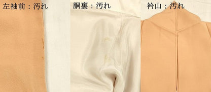 平和屋着物■豪華色留袖　作家物　神田祭　深支子色　正絹　逸品　DABD6847cm