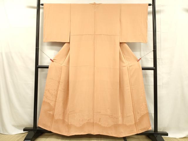 平和屋着物■豪華色留袖　作家物　神田祭　深支子色　正絹　逸品　DABD6847cm