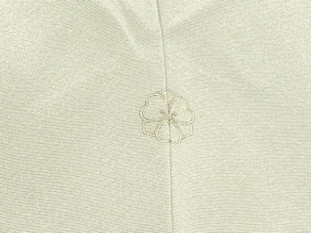 平和屋着物■豪華色留袖　地紙草花文　正絹　逸品　DABD6849cm