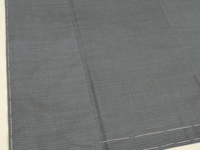 平和屋着物■男性　本場大島紬　アンサンブル　100亀甲　総詰め　正絹　逸品　未使用　DABD6851cm