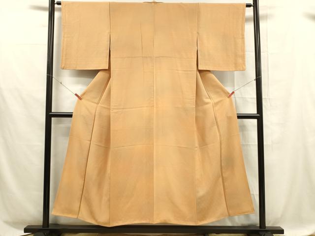 平和屋着物■上質な小紋　舞花文　暈し染め　正絹　逸品　DABD6854cm