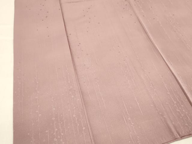 平和屋着物■上質な色無地　丸地紋　石竹色　正絹　逸品　DABD6858cm