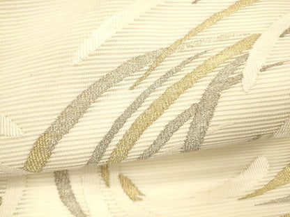 平和屋着物＊夏物 つけ帯 流水文 金銀糸 正絹 逸品 DABD6874cm