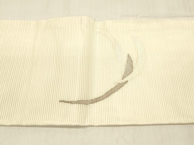 平和屋着物＊夏物 つけ帯 流水文 金銀糸 正絹 逸品 DABD6874cm