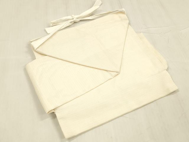 平和屋着物＊夏物 つけ帯 流水文 金銀糸 正絹 逸品 DABD6874cm
