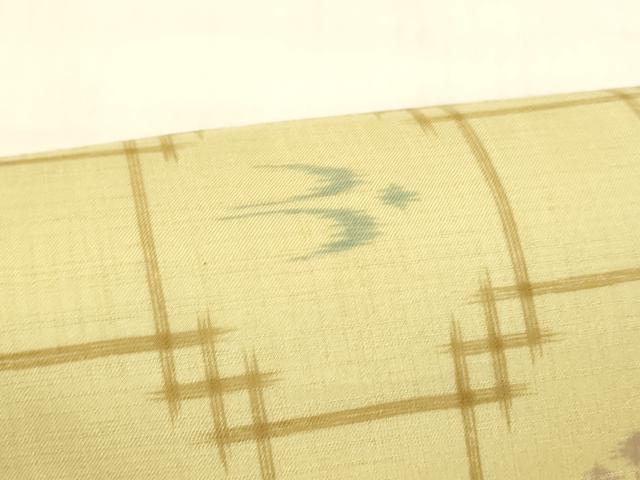 平和屋着物＊夏物 つけ帯 琉球絣文様 DABD6912cm