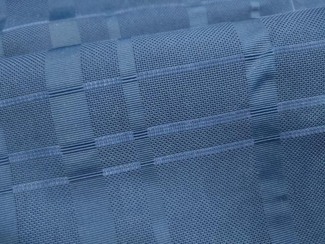 平和屋着物＊夏物 八寸名古屋帯 格子 濃藍色 DABD6922cm
