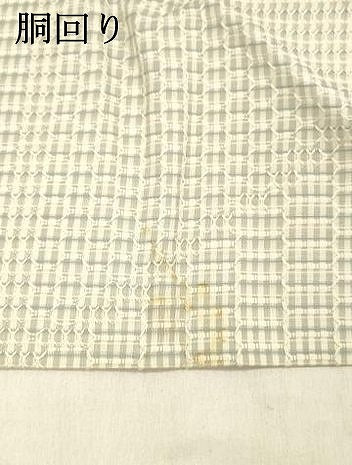 平和屋着物＊夏物 九寸名古屋帯 抽象文様 正絹 逸品 DABD6931cm
