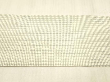 平和屋着物＊夏物 九寸名古屋帯 抽象文様 正絹 逸品 DABD6931cm