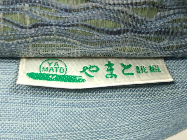 平和屋着物▽太鼓柄袋帯 スリーシーズン 春夏秋 すくい織 草花文