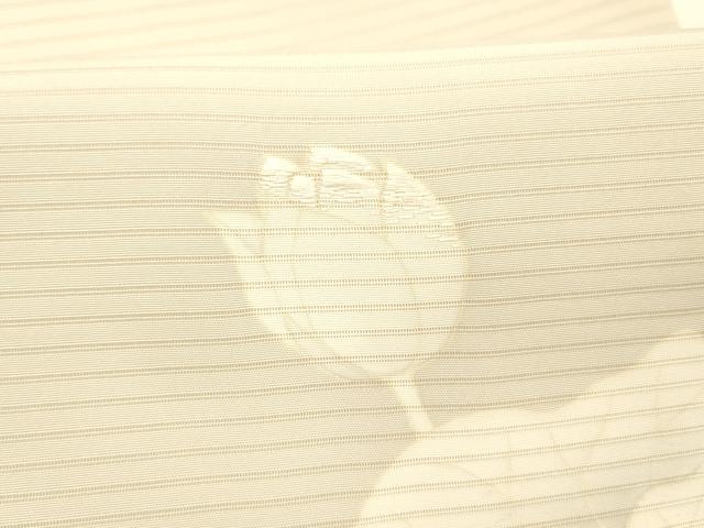 平和屋着物＊夏物 絽塩瀬 九寸名古屋帯 枝花文 鈴乃屋扱い 正絹 逸品 DABD6988cm