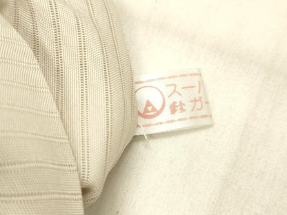 平和屋着物＊夏物 絽塩瀬 九寸名古屋帯 枝花文 鈴乃屋扱い 正絹 逸品 DABD6988cm