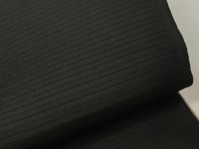 平和屋着物＊夏物　黒紋付　黒反物　着尺　絽　逸品　未使用　DABD7029zzz