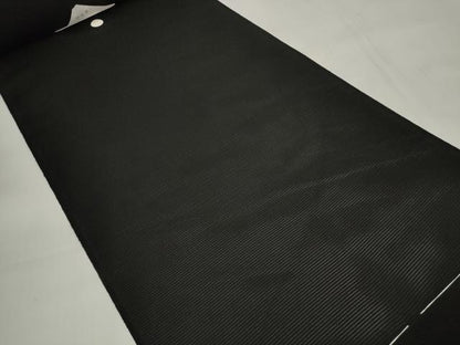 平和屋着物＊夏物 黒紋付 黒反物 着尺 絽 草木度染 純黒 逸品 未使用 DABD7030zzz