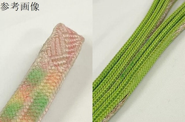 平和屋着物●和装小物　帯締め10本セット　手組紐　本場奄美泥染　友禅　金銀糸　めいくやまと　三越扱い　逸品　未使用　DABD7060zzz