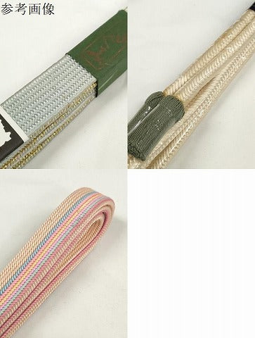 平和屋着物●和装小物　帯締め10本セット　礼装用　高麗組　奈良組　冠組　金銀糸　さが美・大丸扱い　逸品　未使用　DABD7084zzz