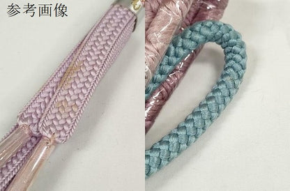 平和屋着物●和装小物　帯締め10本セット　手組紐　笹浪組　亀甲組　金糸　逸品　未使用　DABD7098zzz
