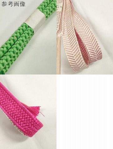 平和屋着物●和装小物　帯締め10本セット　組紐　高麗組　笹浪組　金糸　鈴乃屋扱い　逸品　未使用　DABD7100zzz