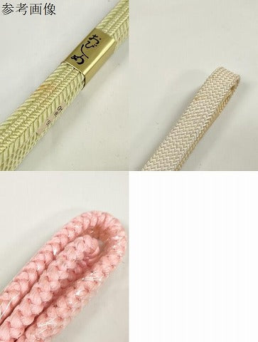 平和屋着物●和装小物　帯締め10本セット　礼装用　組紐　笹浪組　金銀糸　小田急百貨店扱い　逸品　未使用　DABD7101zzz