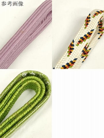 平和屋着物●和装小物　帯締め10本セット　組紐　高麗組　金糸　大丸扱い　逸品　未使用　DABD7120zzz