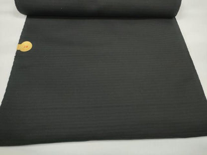 平和屋着物＊夏物 西陣 名古屋帯 帯反物 黒反物 黒共帯 刺繍 源氏車 証紙付き 逸品 未使用 DABD7140zzz